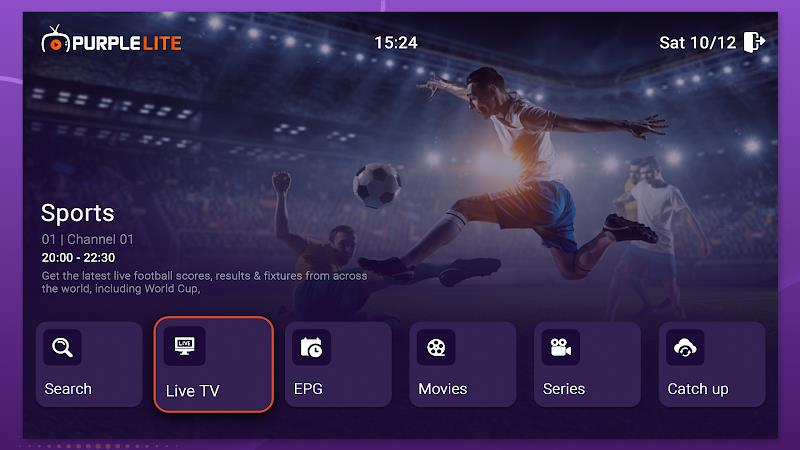 Purple Lite - IPTV Player Mod