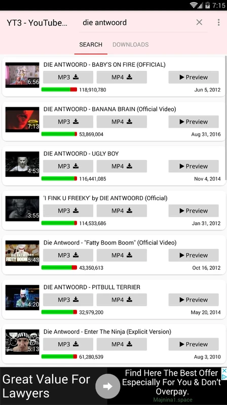YT3 Music Downloader APK