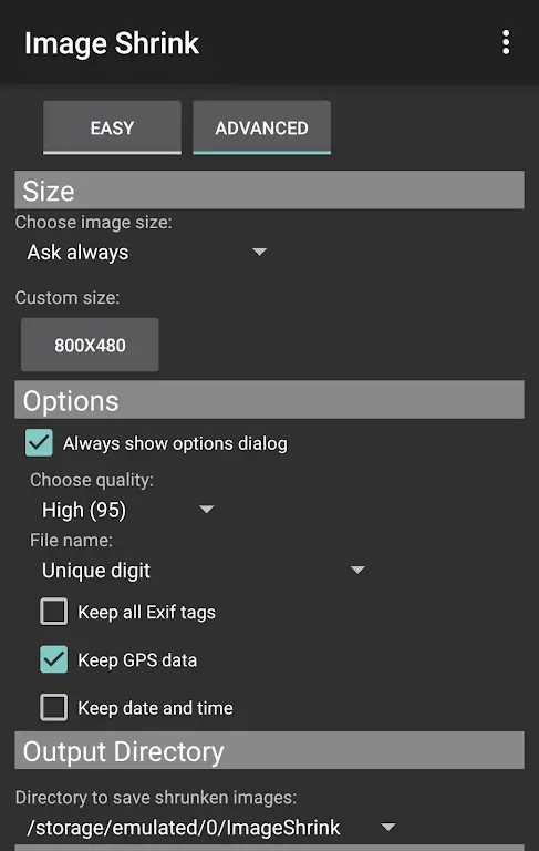 Image Shrink