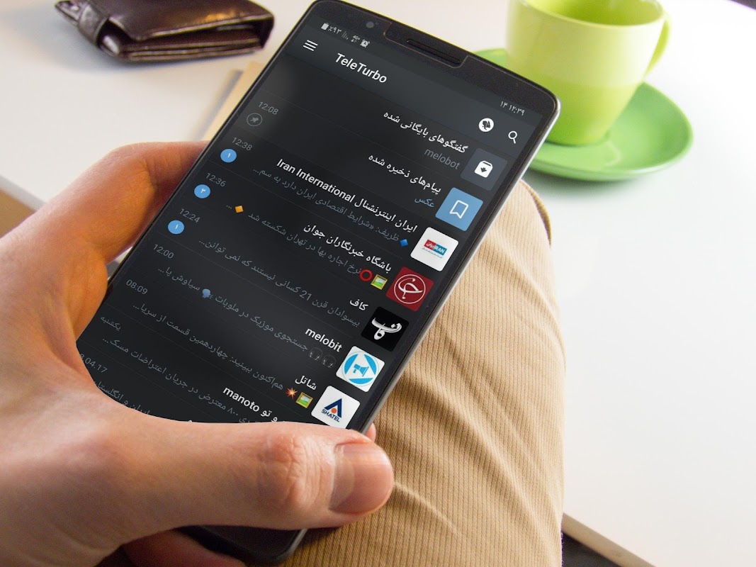 TeleTurbo تلگرام طلایی توربو apk