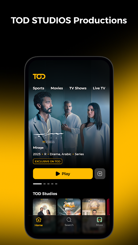 TOD - Watch Football &amp; Movies apk