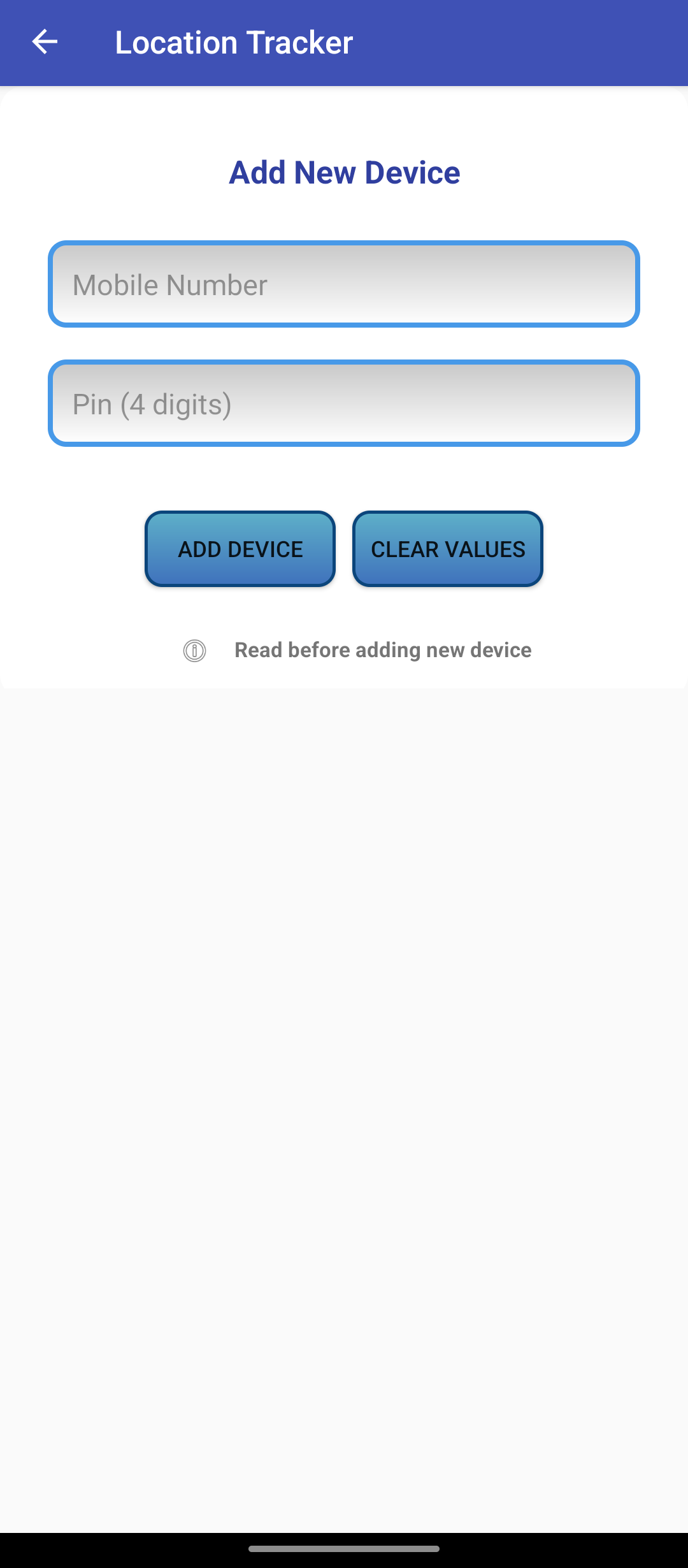 Mobile Tracker