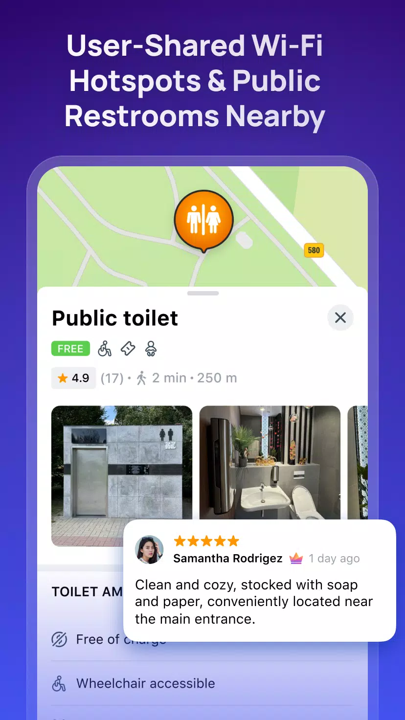 WiFi Map:Free Wi-Fi Near You