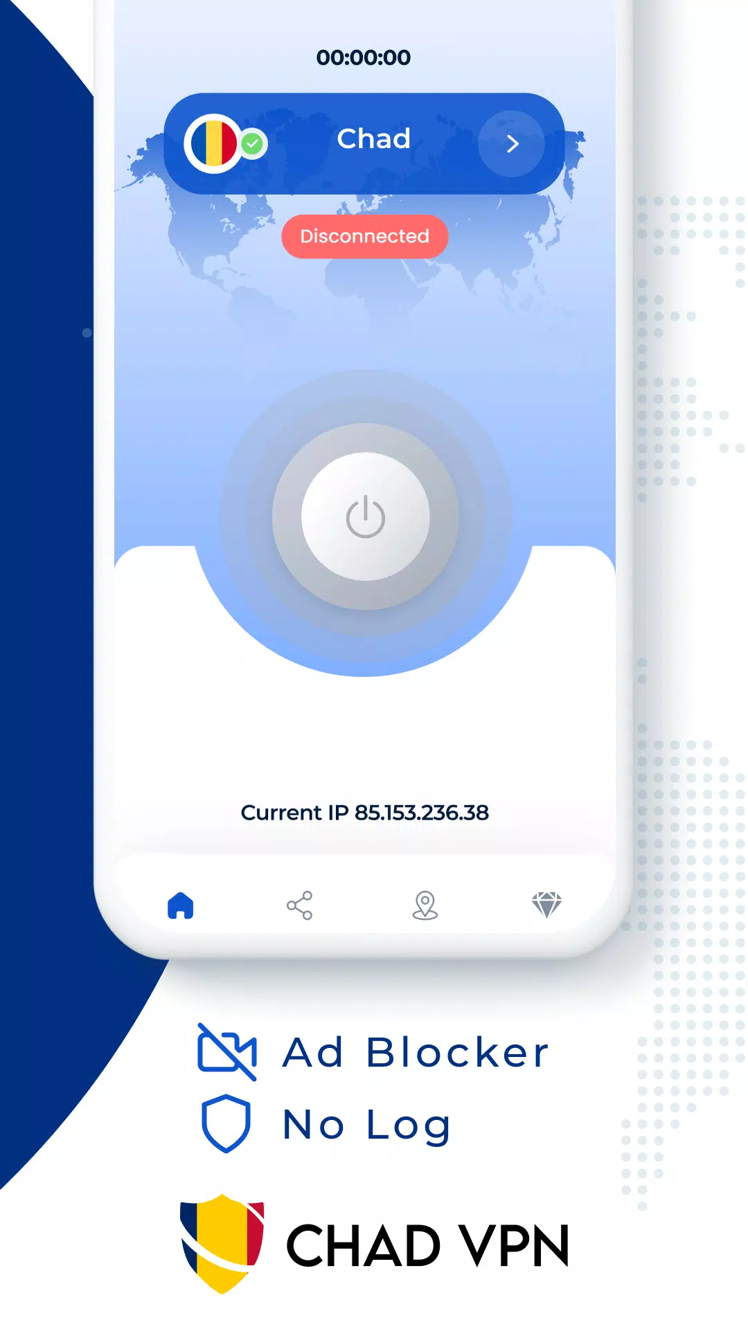 VPN Chad - Get Chad IP