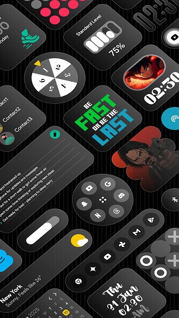 Glass Widgets