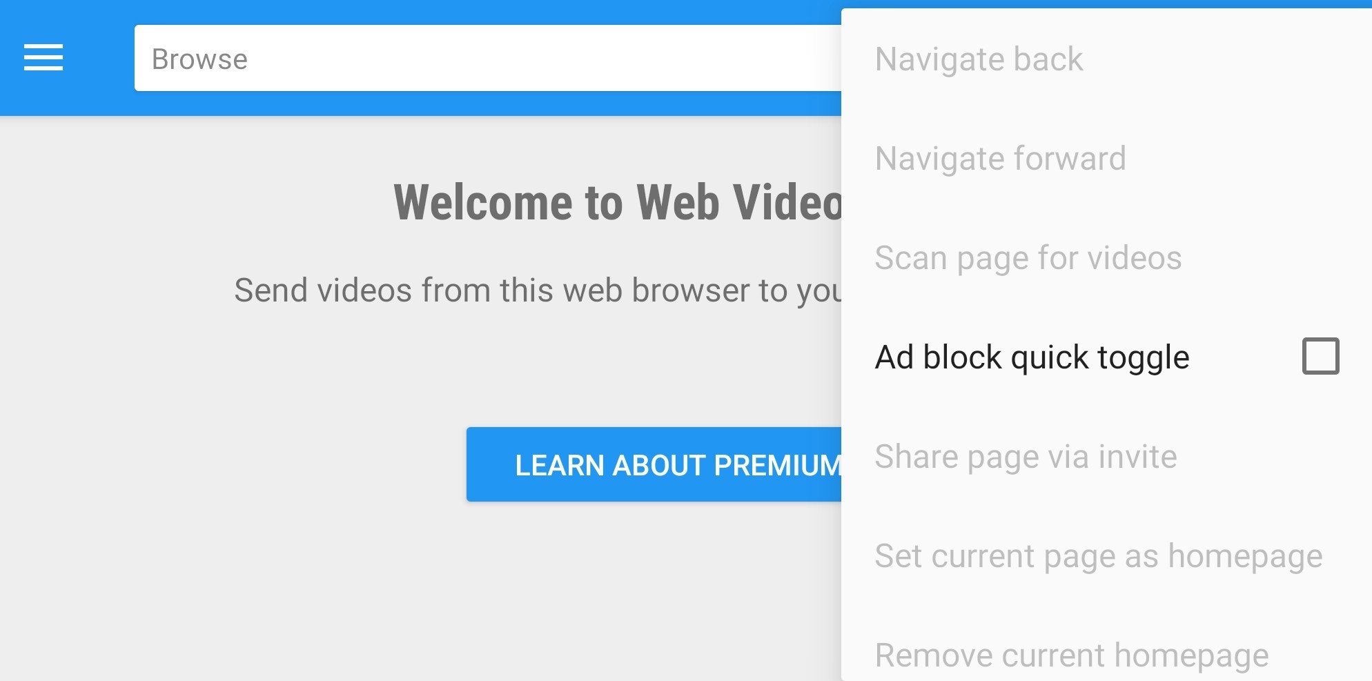 Web Video Caster