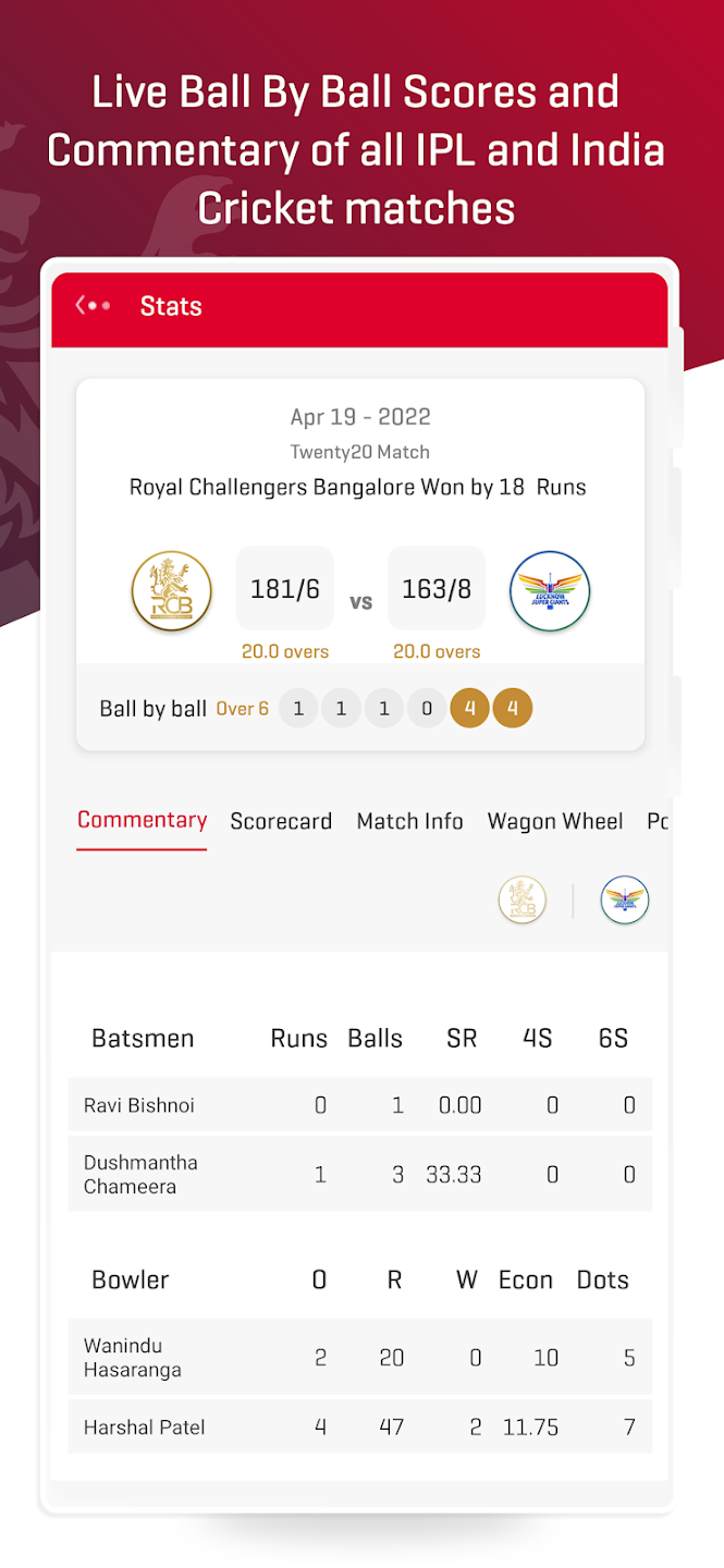 Official RCB App
