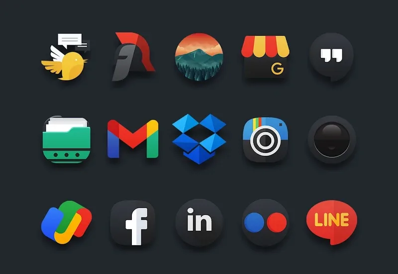 Darko - Icon Pack Darko - Icon Pack