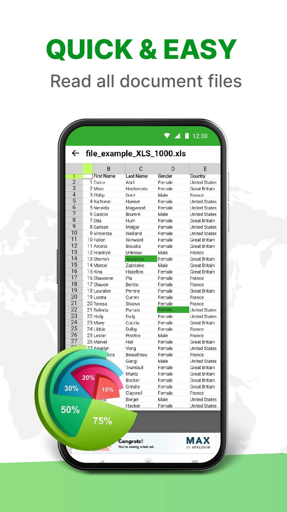 XLSX Reader