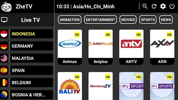 ZHE TV APK