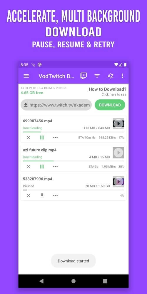 Video Downloader for Twitch (VodTwit) Mod Video Downloader for Twitch (VodTwit) Mod
