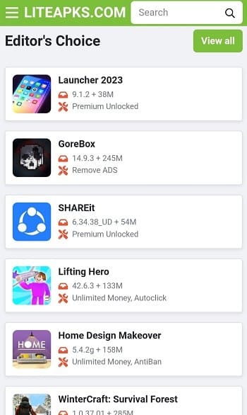 Liteapks