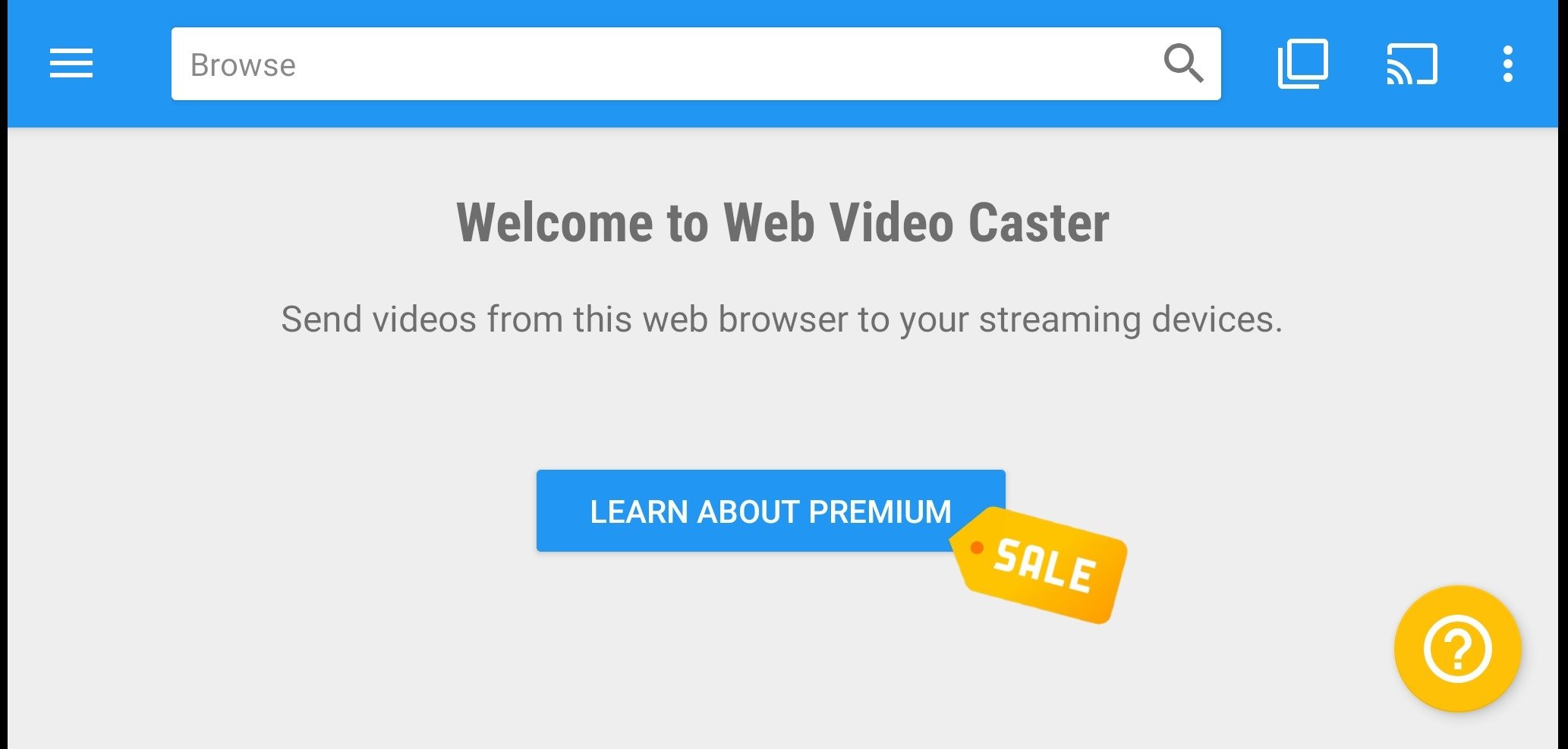 Web Video Caster