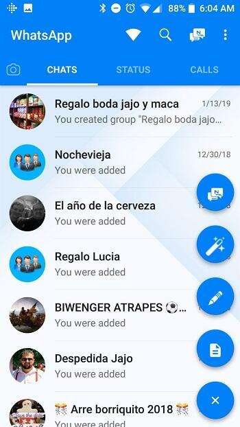 Blue WhatsApp Plus Blue WhatsApp Plus