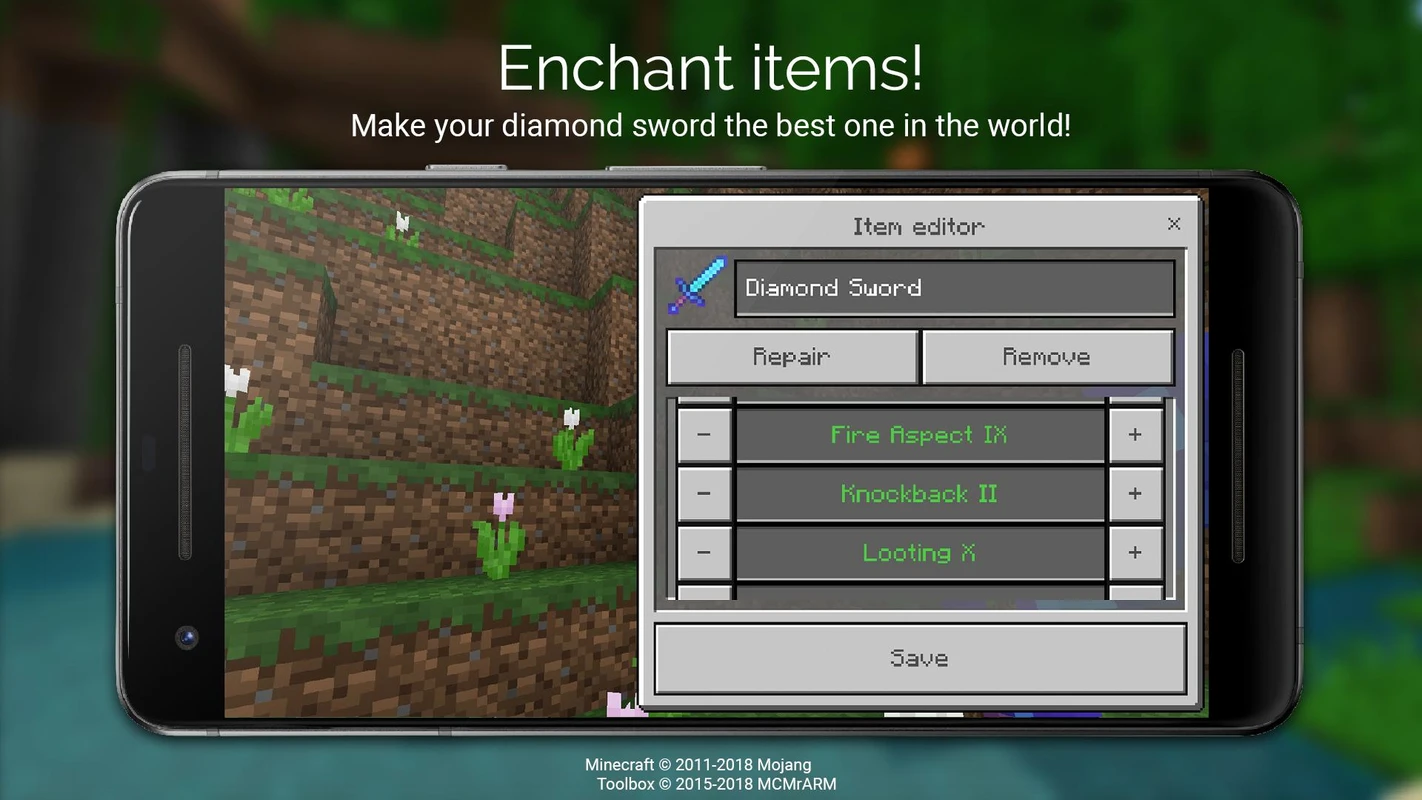 Toolbox for Minecraft:PE