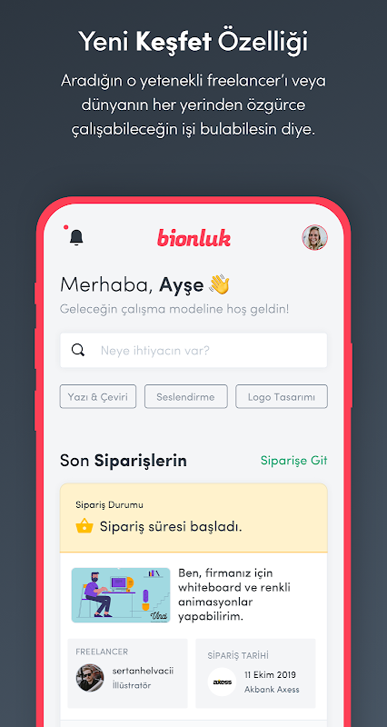 Bionluk - Yetenekli Freelancer APK