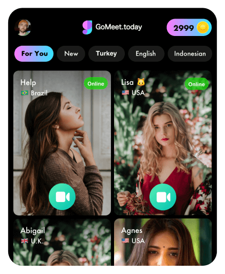 Gomeet Today video chat & Meet