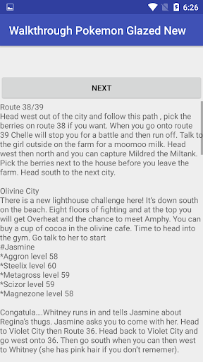 Walkthrough Pokemon Glazed New