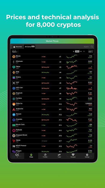 Good Crypto: trading terminal