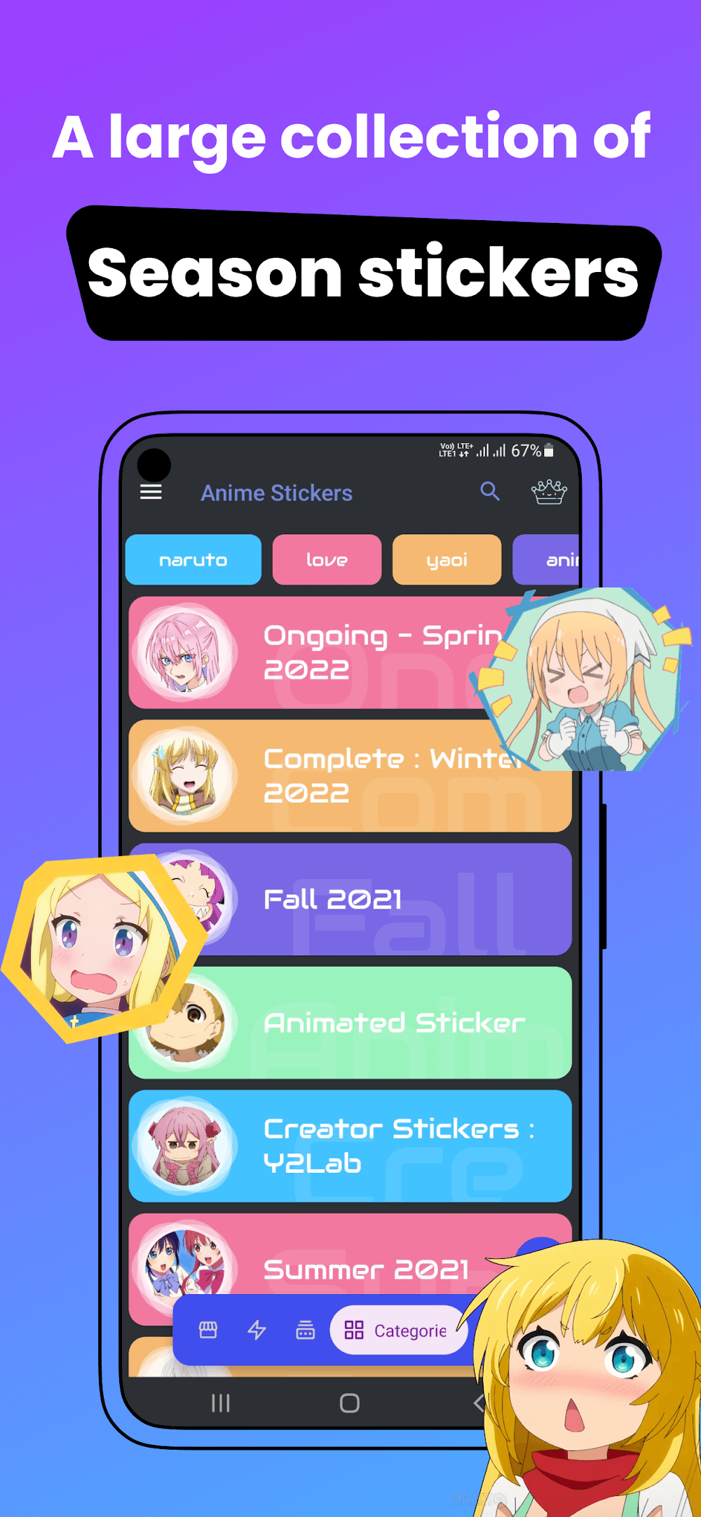 Anime Stickers Anime Stickers
