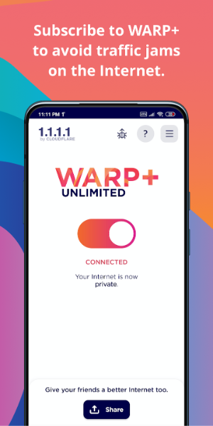 1.1.1.1 WARP: Safer Internet 1.1.1.1 WARP: Safer Internet