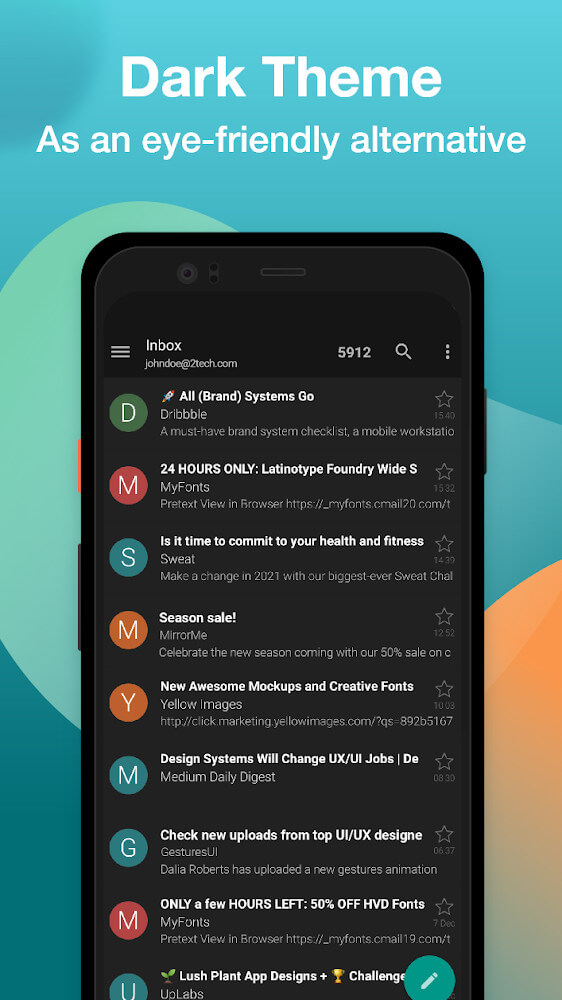 Aqua Mail Mod