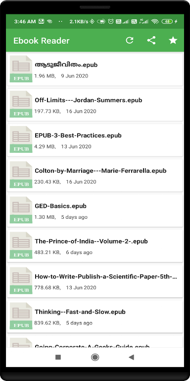 Epub Reader