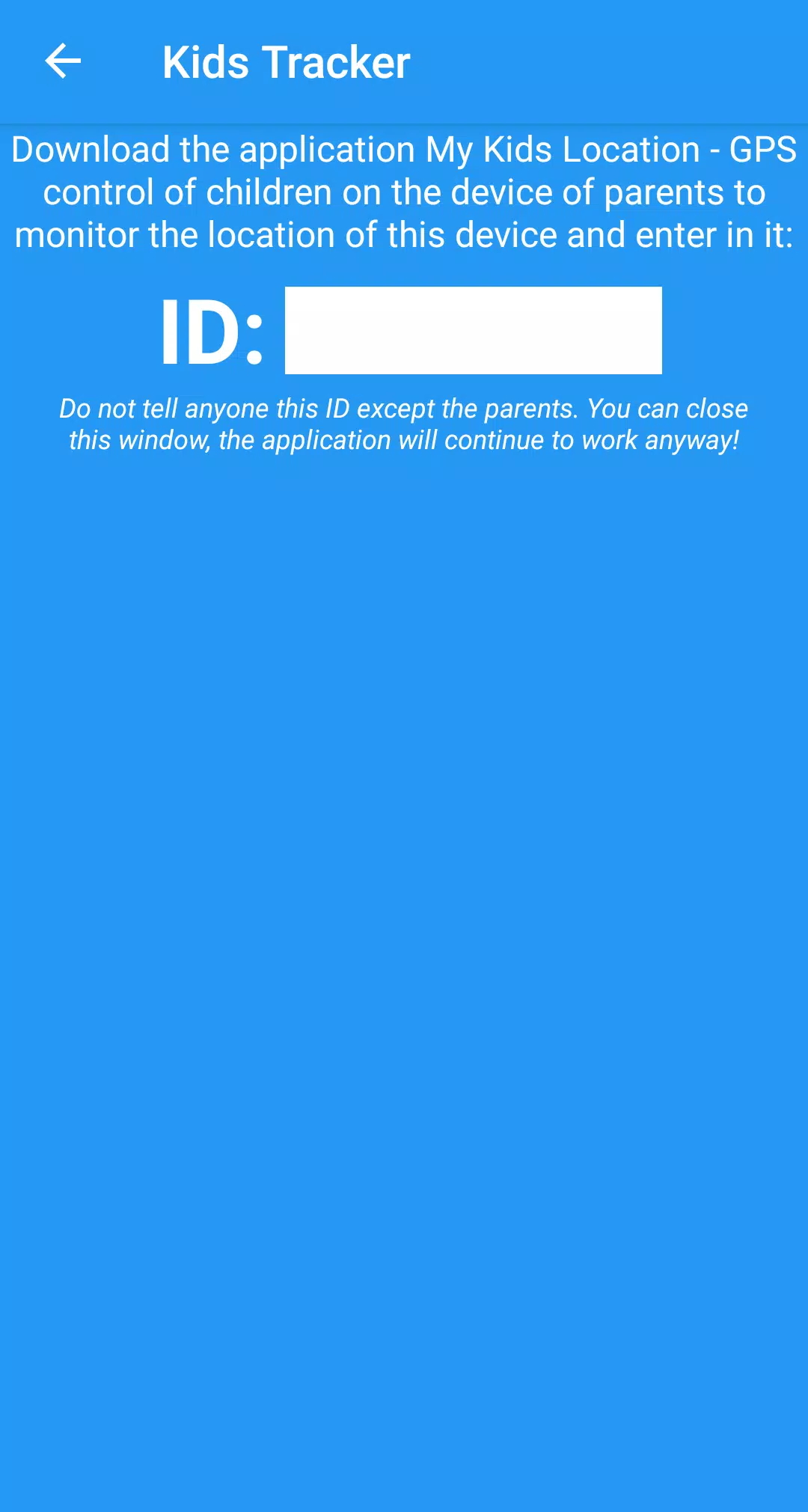 Kids Tracker