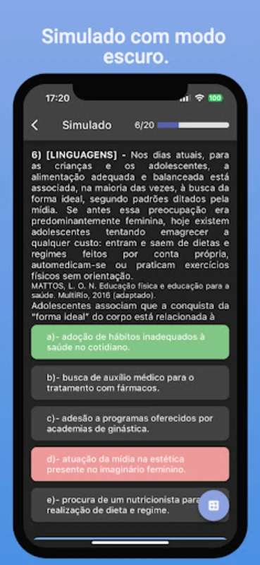 Simulado ENEM