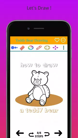 How to Draw Cute Teddy Bear