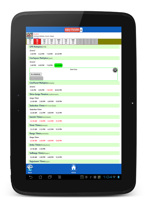 EasyMovies - Online Tickets
