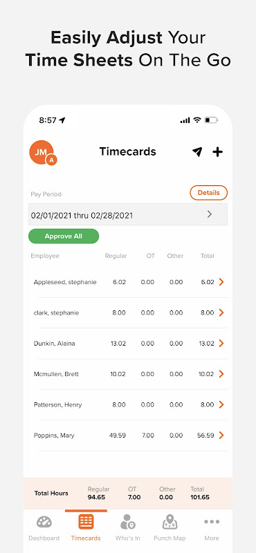 OnTheClock Employee Time Clock OnTheClock Employee Time Clock
