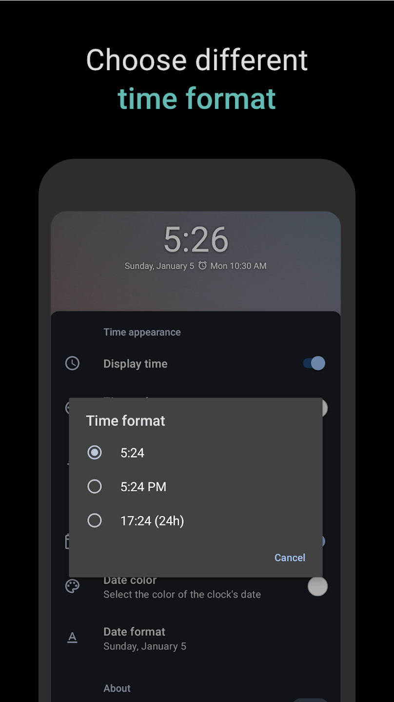 Digital Clock Widget