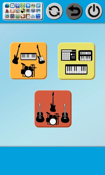 Band Game: Piano, Guitar, Drum