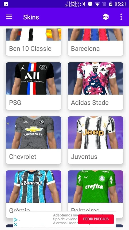 Skins for FF