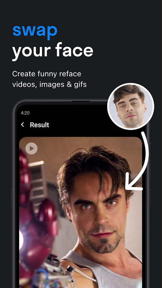 Reface: Face Swap & AI Videos Reface: Face Swap & AI Videos
