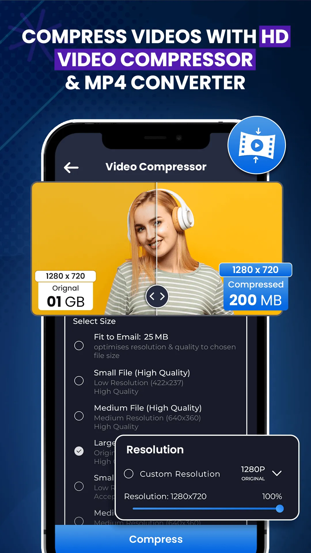 Video Converter:Compress Video Video Converter:Compress Video