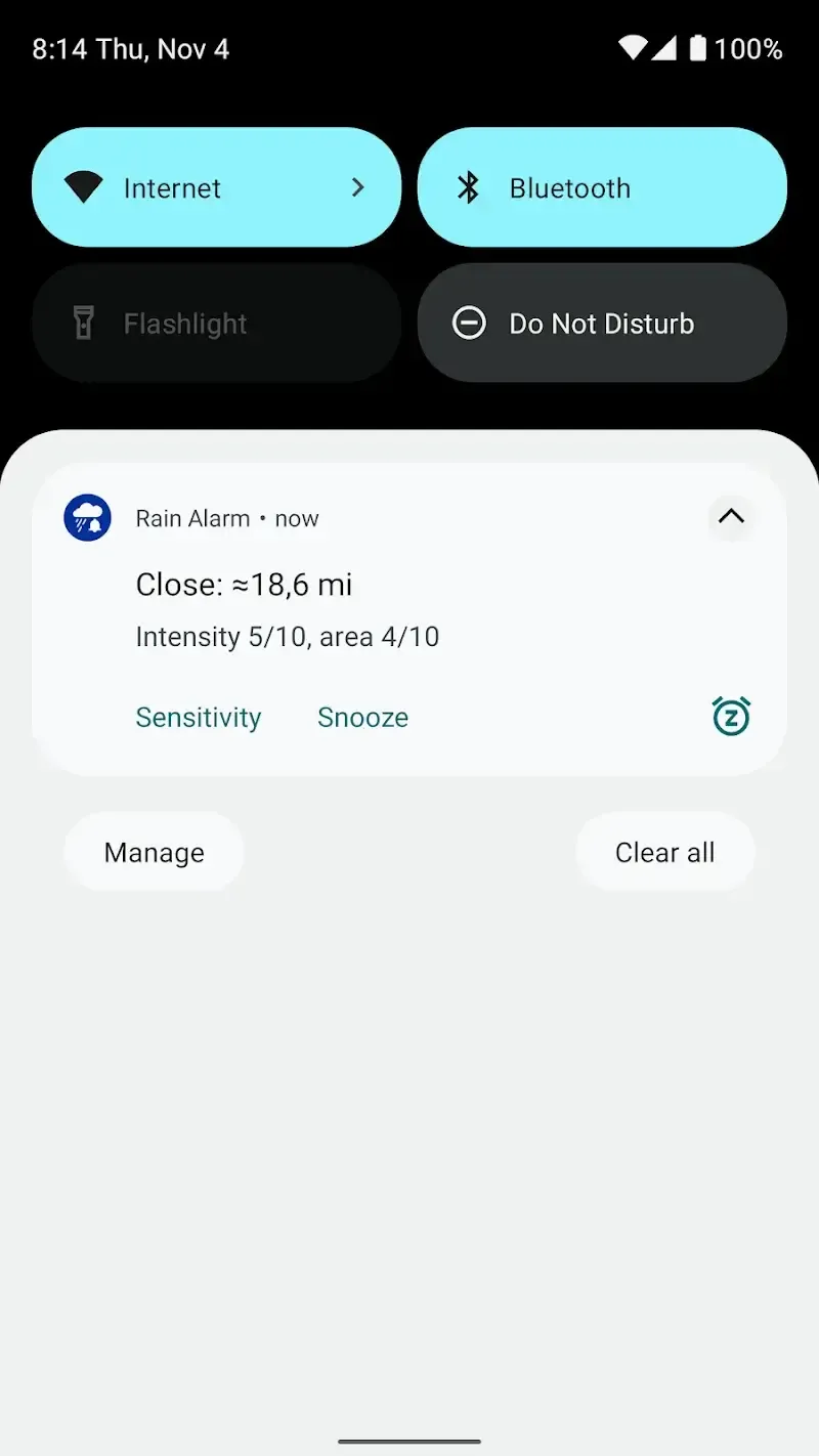 Rain Alarm Rain Alarm