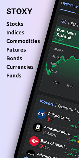 Stoxy: Stock Market Tracker