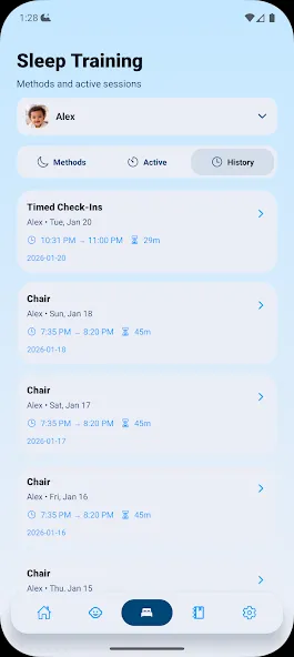 Snoozzles: Sleep Trainer & Log