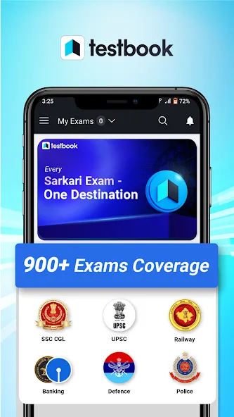 Testbook: Exam Preparation App
