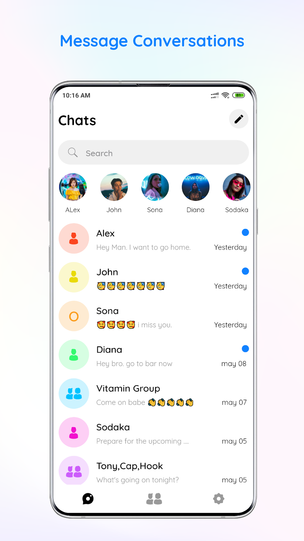 Messenger Theme