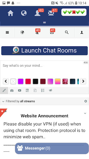 Senior chatz - chat rooms