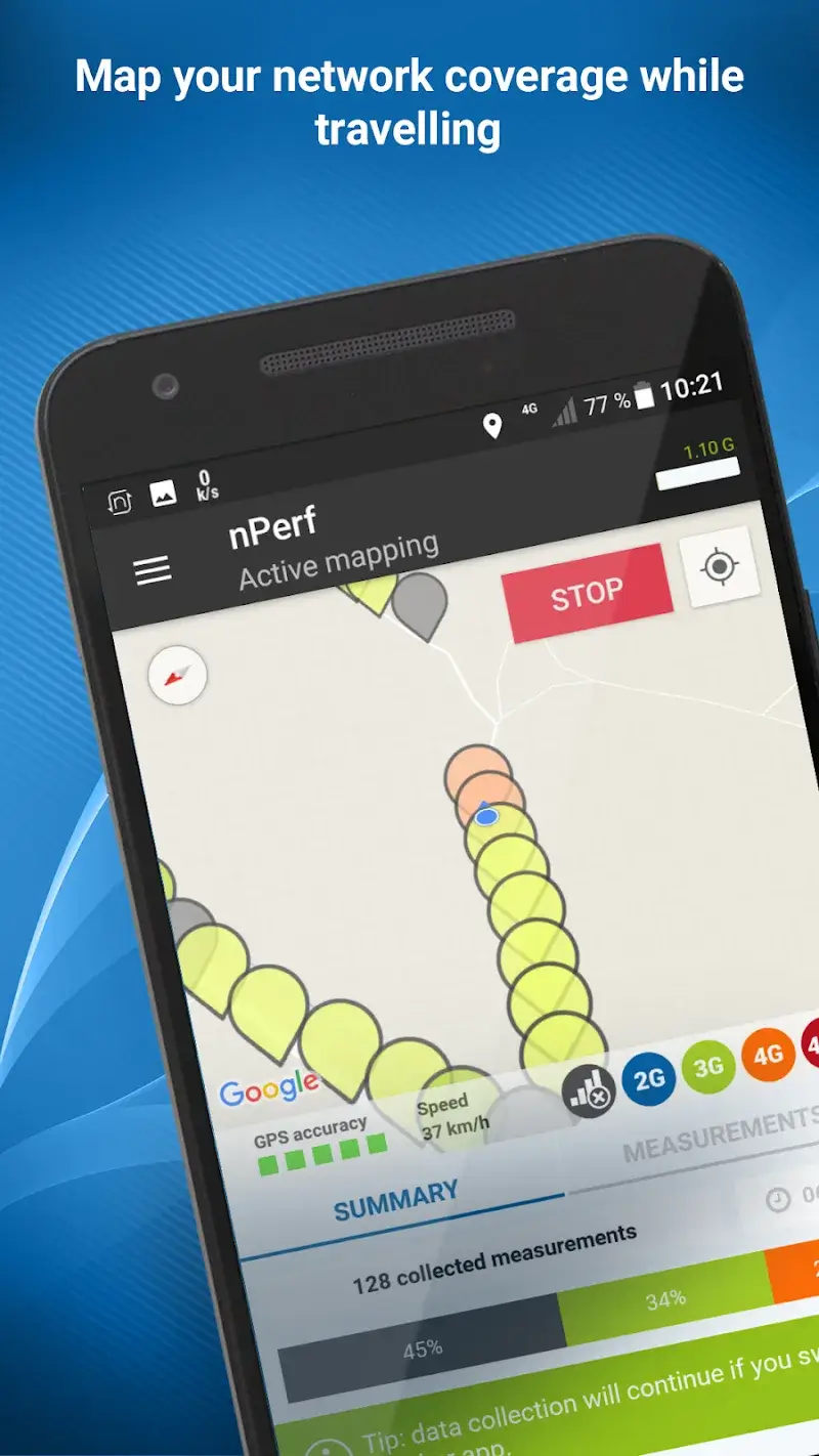 nPerf Speed Test 4G 5G WiFi & maps