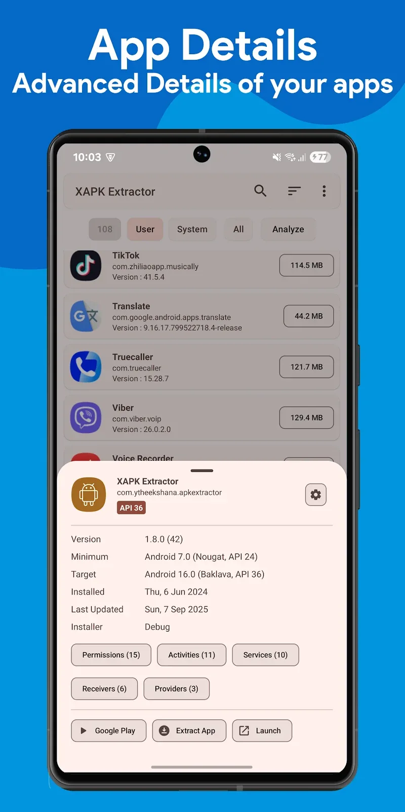 XAPK Extractor & App Analyzer