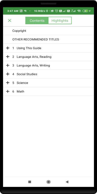 Epub Reader