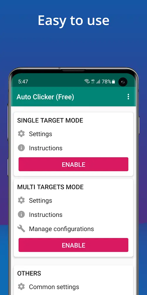 Auto clicker Mod