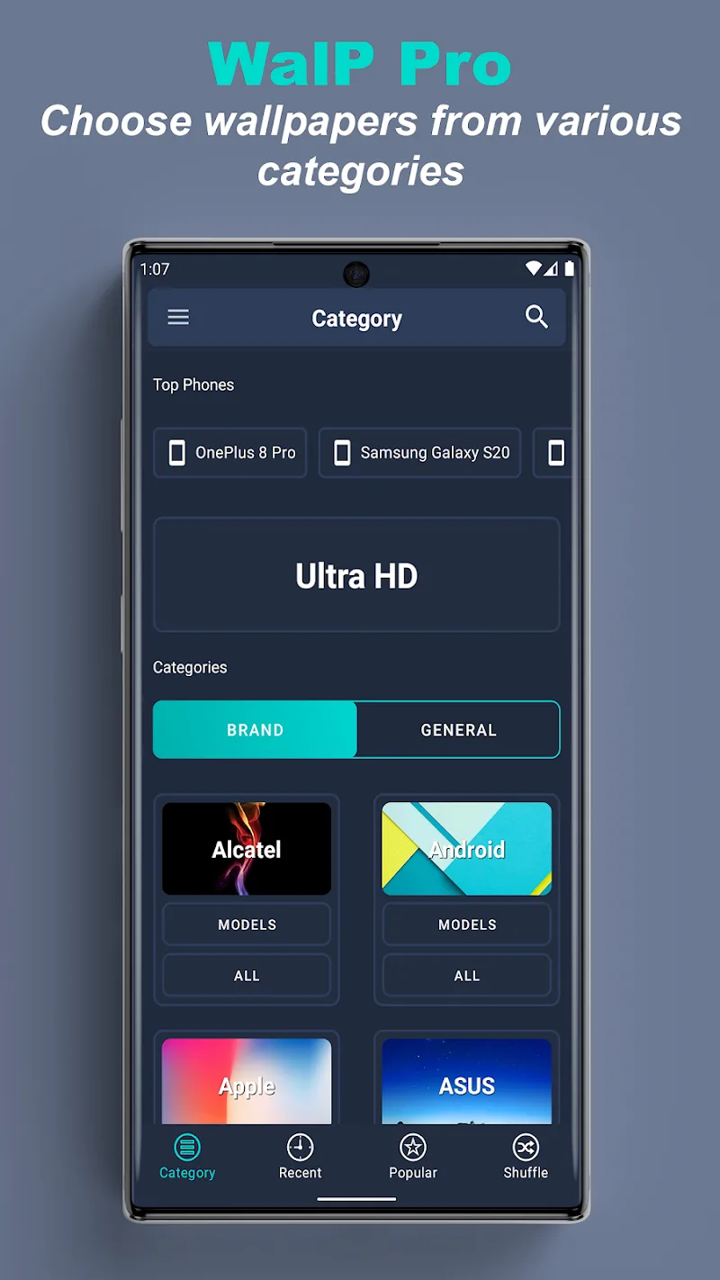 WalP Pro – Stock HD Wallpapers apk