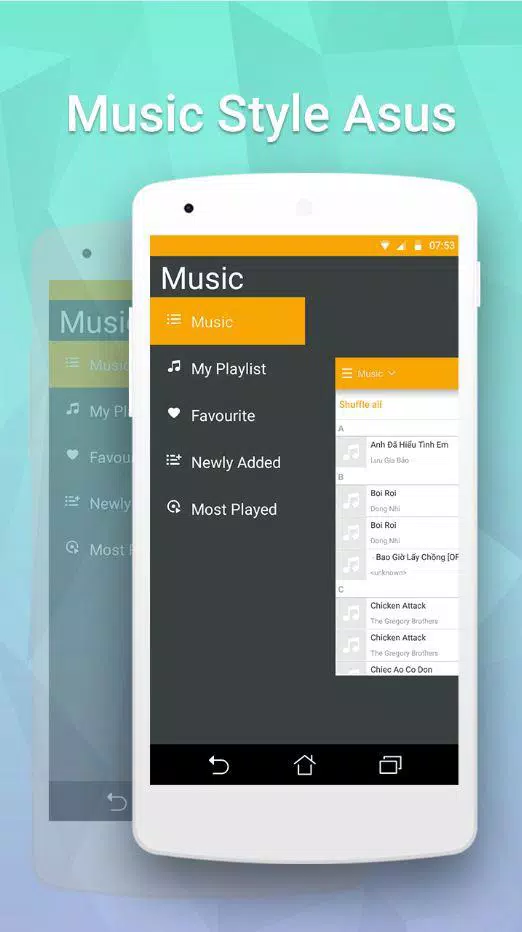 Music Style Asus zenui