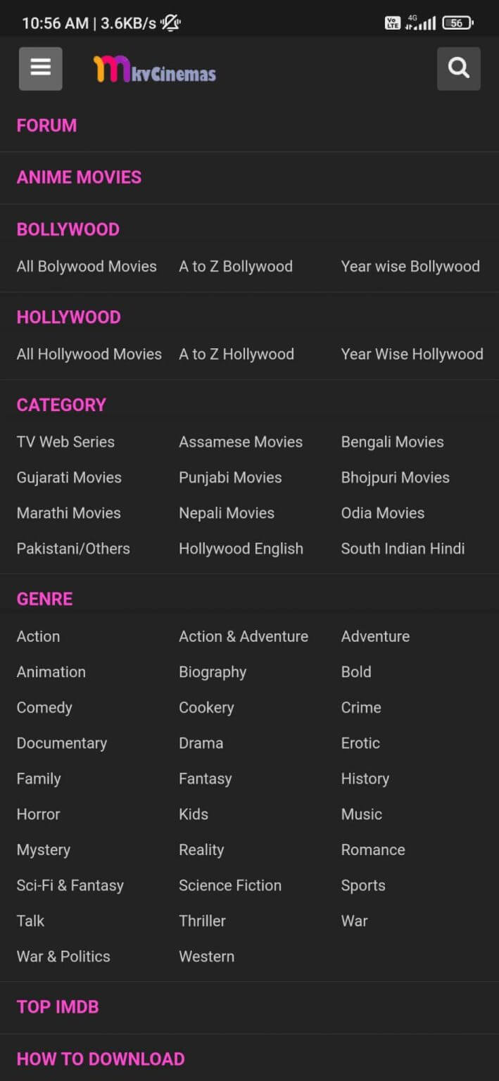 MkvCinemas APK
